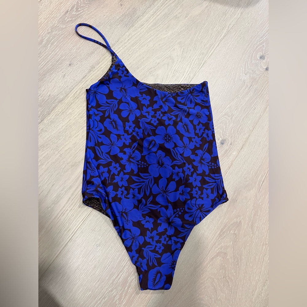 ACACIA SWIMWEAR ONE SHOULDER ONE PIECE SWIMSUIT